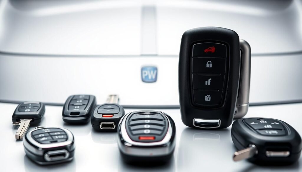 technologie de clés de voiture